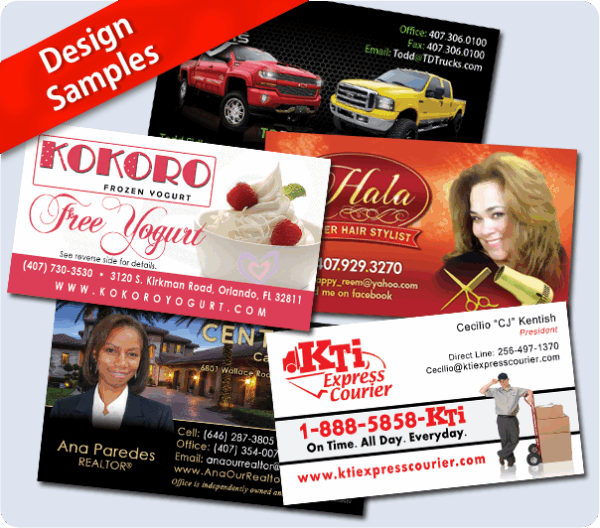 500 Custom Designed Business Cards - Image 2